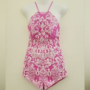 Angela & Alison damask romper sz 4
